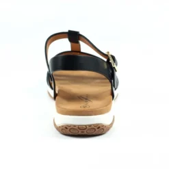 Lunar Malbec Black Sandal -Elle Shoes Shop lunar malbec black sandal p5926 355323 medium