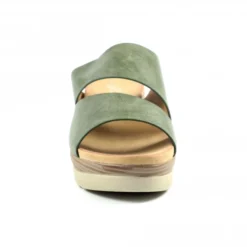 Lunar Mandy Khaki Wedge Sandal -Elle Shoes Shop lunar mandy khaki wedge sandal p5615 337681 medium