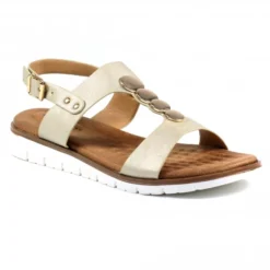 Lunar Nixon Gold Sandal