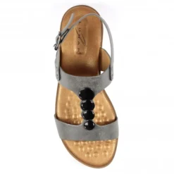 Lunar Nixon Pewter Sandal -Elle Shoes Shop lunar nixon pewter sandal p5011 298950 medium