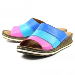 Lunar Palma II Turquoise Sandal -Elle Shoes Shop lunar palma ii turquoise sandal p5824 348174 medium