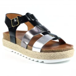 Lunar Rage Black Sandal