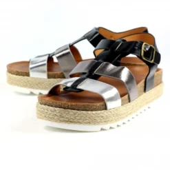 Lunar Rage Black Sandal -Elle Shoes Shop lunar rage black sandal p5591 336664 medium