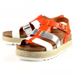 Lunar Rage Orange Sandal -Elle Shoes Shop lunar rage orange sandal p5592 336718 medium