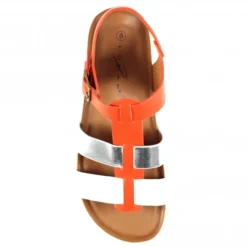 Lunar Rage Orange Sandal -Elle Shoes Shop lunar rage orange sandal p5592 336719 medium