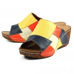 Lunar Rochelle Yellow Sandal -Elle Shoes Shop lunar rochelle yellow sandal p5833 348255 medium