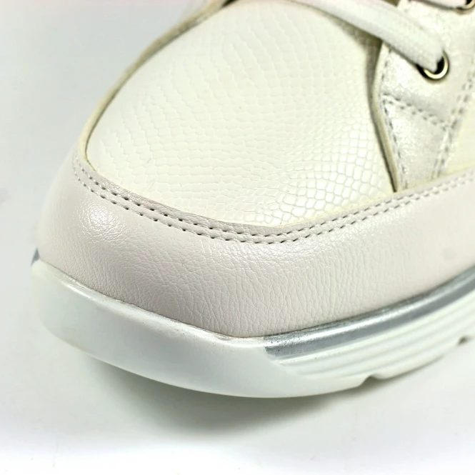 Lunar Sacha White Trainer 5 Lunar Sacha White Trainer - Image 5