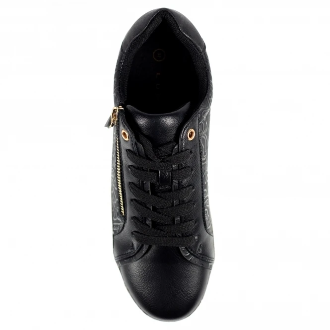 Lunar Samara Black Trainer 7 Lunar Samara Black Trainer - Image 7