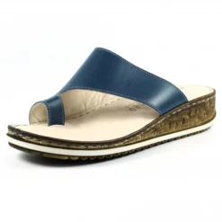 Lunar Shore Navy Leather Sandal 11 Lunar Shore Navy Leather Sandal -Elle Shoes Shop lunar shore navy leather sandal p5637 339234 medium
