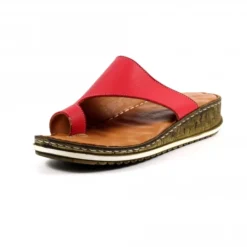 Lunar Shore Raspberry Leather Sandal -Elle Shoes Shop lunar shore raspberry leather sandal p5640 357252 medium