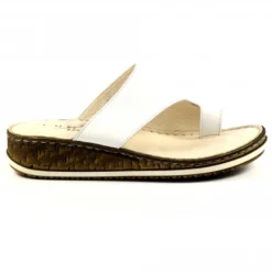 Elle Shoes Shop -Elle Shoes Shop lunar shore white leather sandal p5641 339001 medium