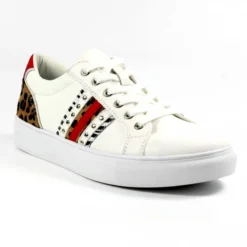 Lunar Sidewinder White Trainer