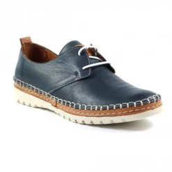 Lunar Swift Navy Lace Up Shoe