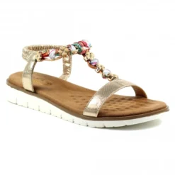 Lunar Tempo Gold Sandal