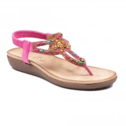Lunar Una Cerise Sandal