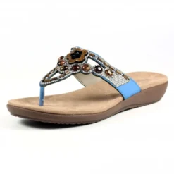 Lunar Vision Blue Sandal -Elle Shoes Shop lunar vision blue sandal p5577 335953 medium