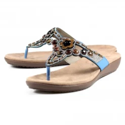 Lunar Vision Blue Sandal -Elle Shoes Shop lunar vision blue sandal p5577 335956 medium