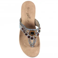 Lunar Vision Blue Sandal -Elle Shoes Shop lunar vision blue sandal p5577 335957 medium