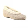 LUNAR Marlene Beige Wedge Slipper