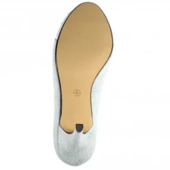 LUNAR Mira Silver Peep Toe Court Shoe -Elle Shoes Shop mira silver peep toe court shoe p5736 344614 medium