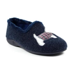 Monique Scottie Slipper Blue