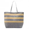 LUNAR Nisha Multi Blue Stripe Beach Bag