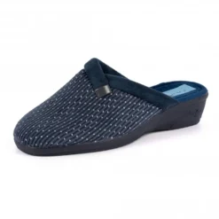LUNAR Nora Blue Wedge Mule Slipper -Elle Shoes Shop nora blue wedge mule slipper p4805 291049 medium