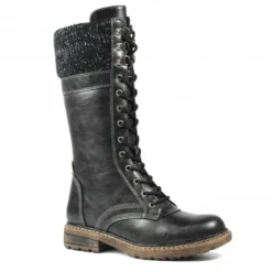 LUNAR Northwood Black Long Boot