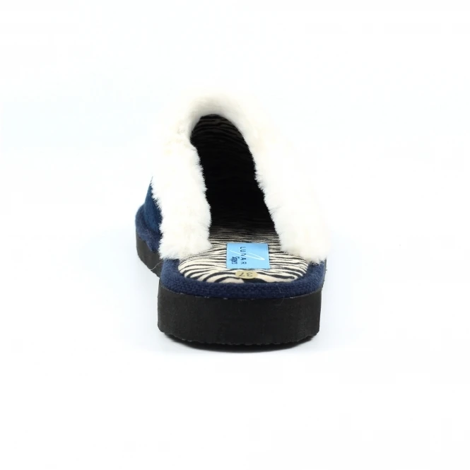 LUNAR Osaka Navy Slipper 4 LUNAR Osaka Navy Slipper - Image 4