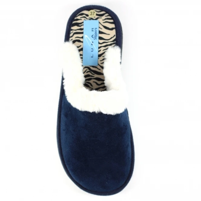 LUNAR Osaka Navy Slipper 5 LUNAR Osaka Navy Slipper - Image 5