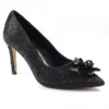 LUNAR Regal Black Court Shoe