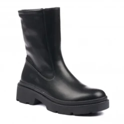 LUNAR Richmond Black Mid Calf Boot