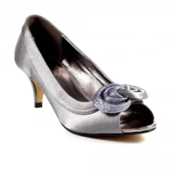 LUNAR Ripley Satin Peep Toe