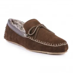 Rocky Suede Moccasin Slippers