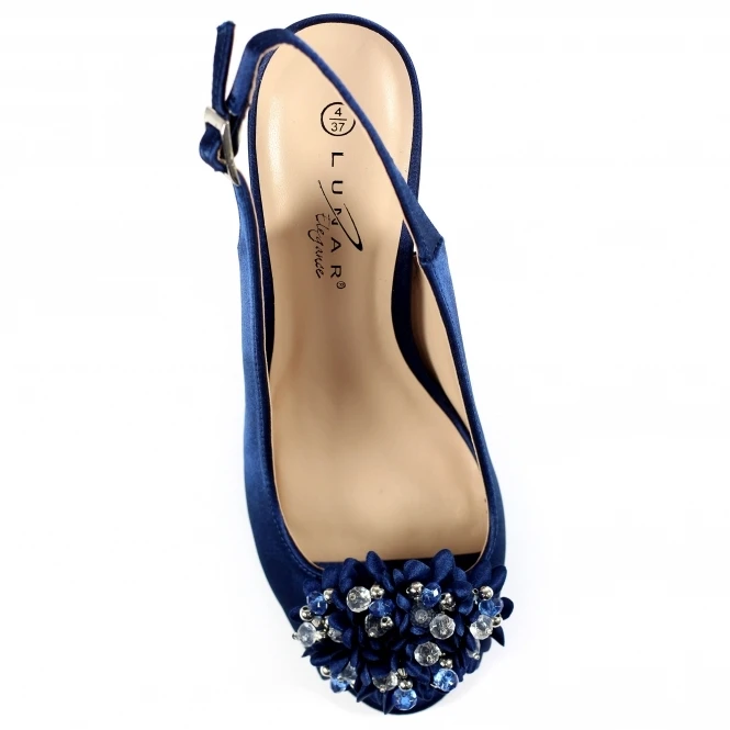 LUNAR Sabrina Satin Slingback Court 8 LUNAR Sabrina Satin Slingback Court - Image 8