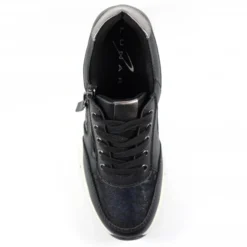 LUNAR Saffron Black Trainer -Elle Shoes Shop saffron black trainer p5503 328826 medium