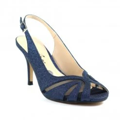 LUNAR Sariyah Navy Slingback Court