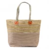 LUNAR Saville Multi Grey Two Tone Beach Bag