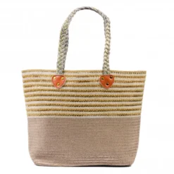LUNAR Saville Multi Grey Two Tone Beach Bag