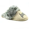 Scottie III Beige Mule Slipper