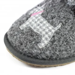 Scottie III Grey Mule Slipper -Elle Shoes Shop scottie iii grey mule slipper p5470 327518 medium