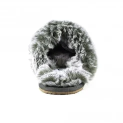 Scottie III Grey Mule Slipper -Elle Shoes Shop scottie iii grey mule slipper p5470 327523 medium