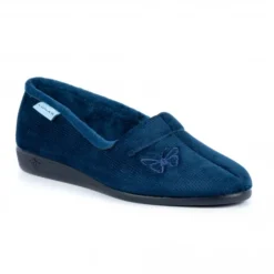 LUNAR Skipper Navy Slipper