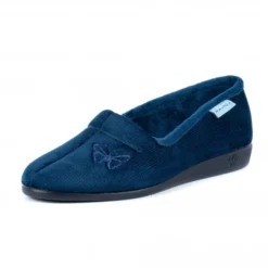 LUNAR Skipper Navy Slipper -Elle Shoes Shop skipper navy slipper p4769 290549 medium