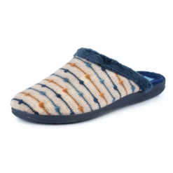 LUNAR Spindle Blue Mule Slipper -Elle Shoes Shop spindle blue mule slipper p4794 290663 medium