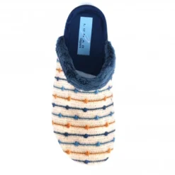 LUNAR Spindle Blue Mule Slipper -Elle Shoes Shop spindle blue mule slipper p4794 290669 medium