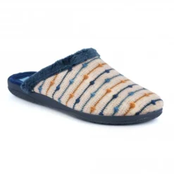 LUNAR Spindle Blue Mule Slipper