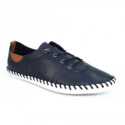 LUNAR St. Ives Blue Plimsoll