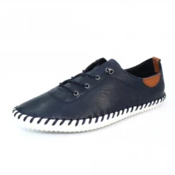 LUNAR St. Ives Blue Plimsoll -Elle Shoes Shop st ives blue plimsoll p5917 355274 medium