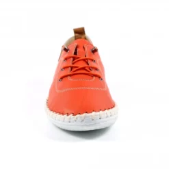 LUNAR St. Ives Orange Plimsoll -Elle Shoes Shop st ives orange plimsoll p5922 355094 medium